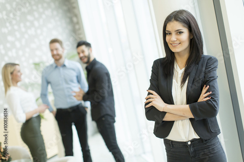 Young people in the office