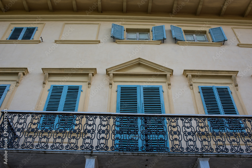 Facciata palazzo signorile, centro storico