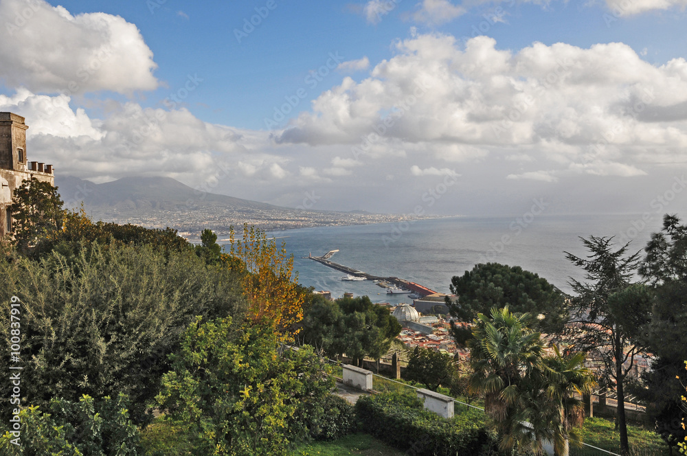 Il golfo di Napoli dalla Certosa di San Martino