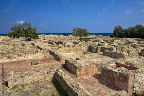 Tunisia. Ruins of Kerkouane - one of the most important Punic cities