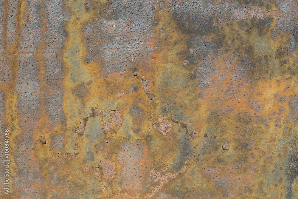 Rusted metal Rusted metal