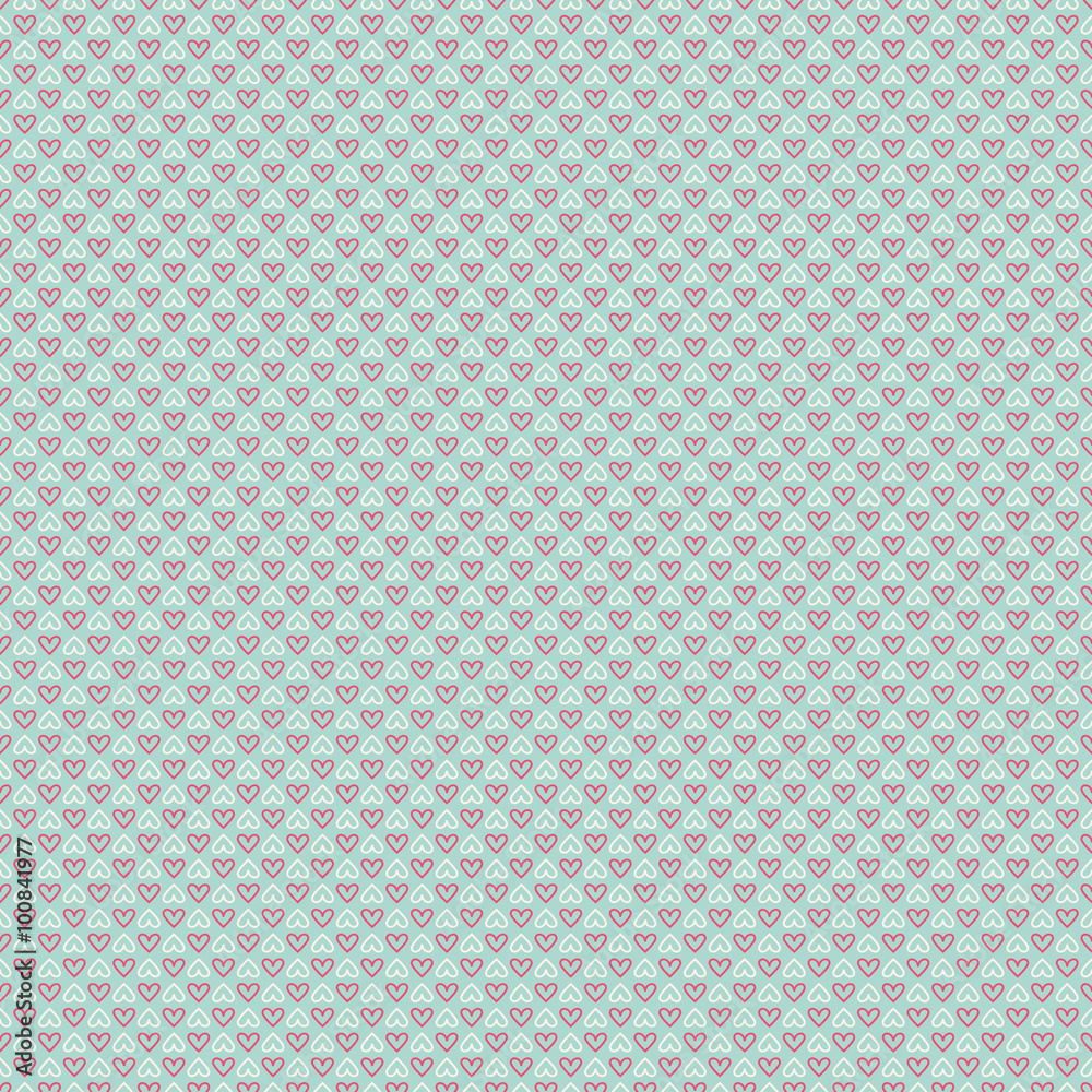 Valentine day seamless pattern. Vector illustration Valentine day seamless pattern. Vector illustration