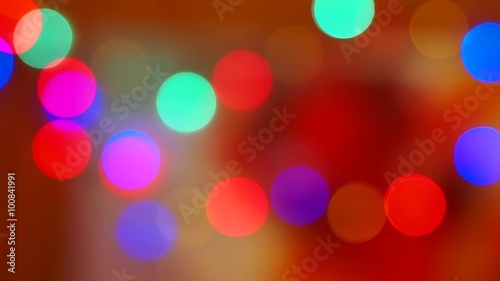 Colorful bokeh abstract background