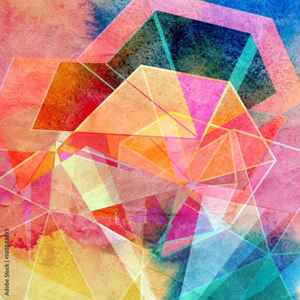 Fototapeta premium Graphic abstract background