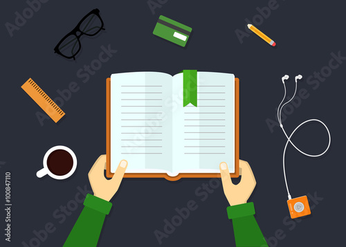 The concept of reading books
