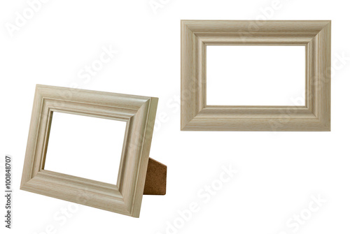 Photo frame with clipping path isolated