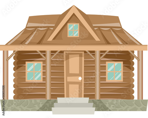 House Log Cabin