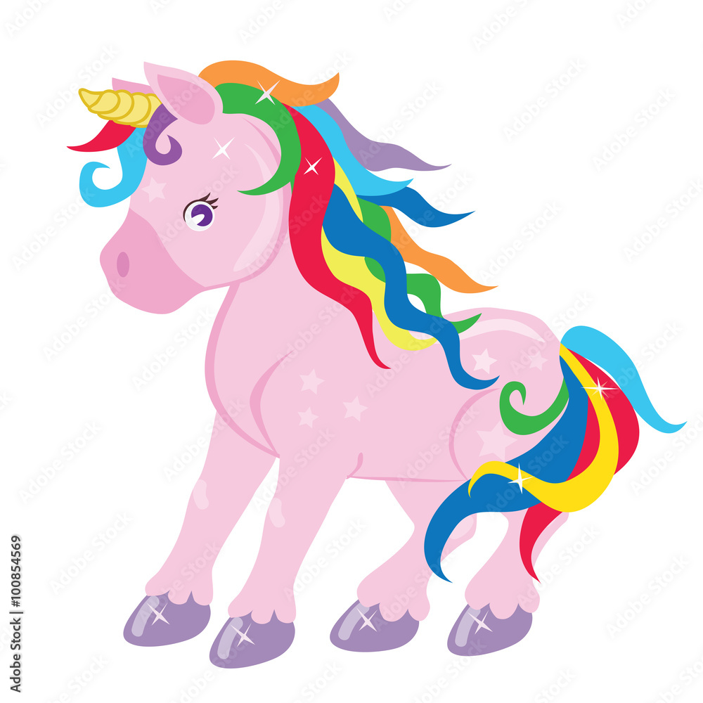 Cute unicorn vector illustration
Cute unicorn vector illustration