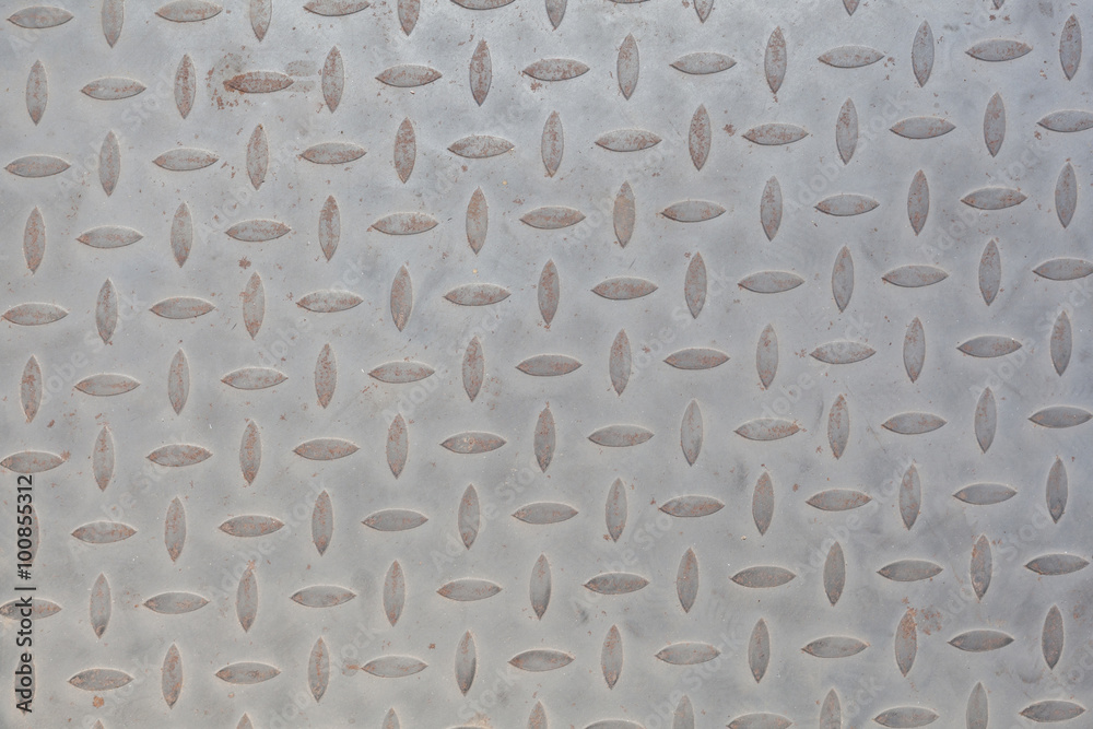 Old steel floor background or texture Old steel floor background or texture