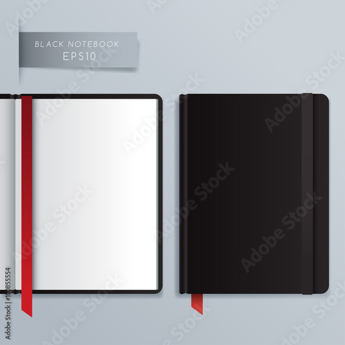 Blank Book Template : vector Illustration