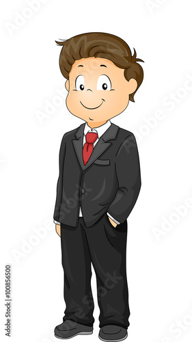 Kid Boy Formal Attire Tuxedo