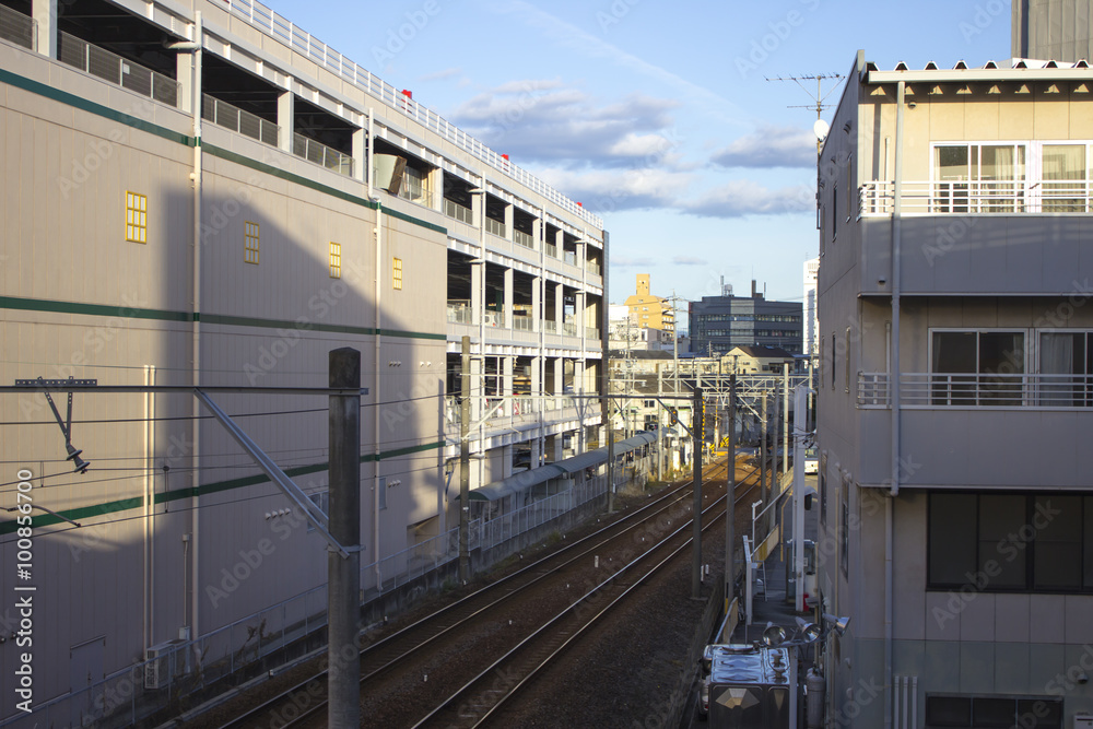 線路のある風景