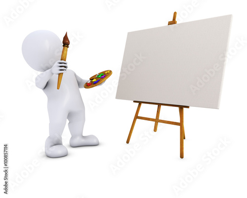 3D Morph Man Painting