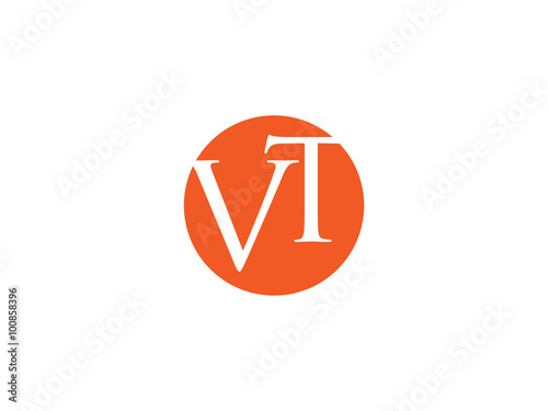 Double VT letter logo