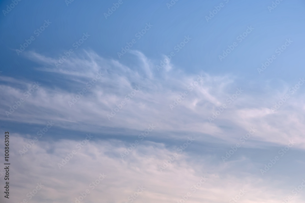 abstract background with defocused beautiful colorful flame clouds in the sky