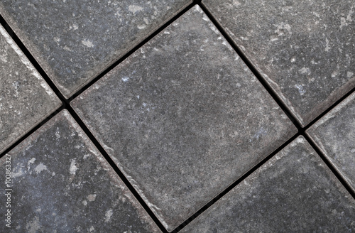 gray ceramic tiles closeup