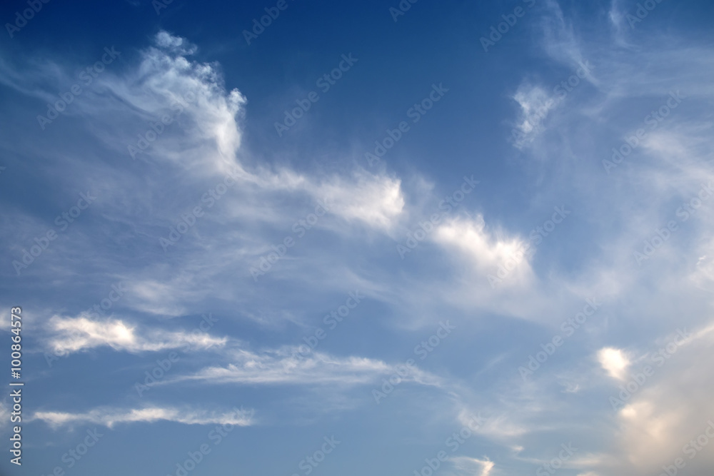 abstract background,beautiful clouds in the sky