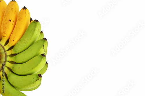 bananas isolated on white background © iamtripper
