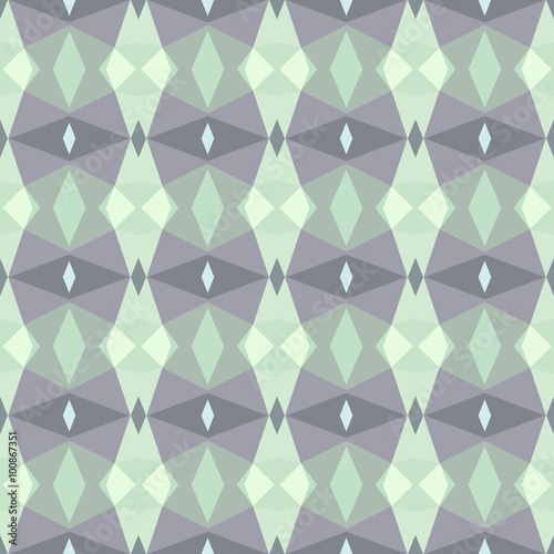 Seamless abstract elegant pattern in cold tones