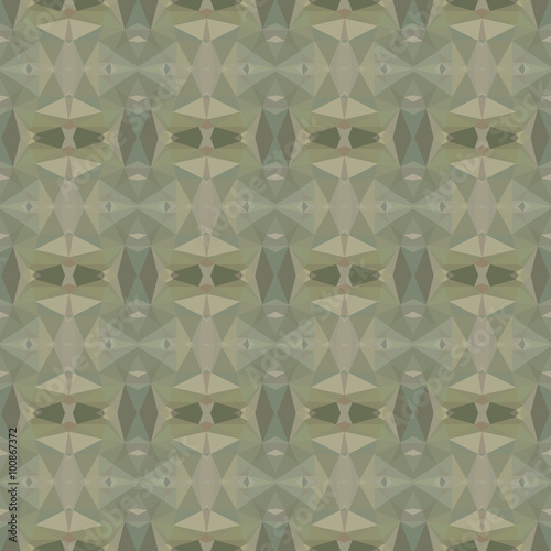 Seamless vector geometric pattern in muted tones