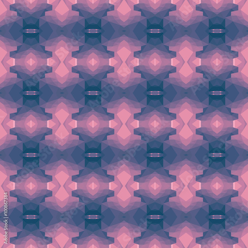 Seamless vector pattern with purple and pink