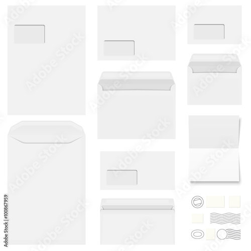 collection envelopes, stationery and postmarks