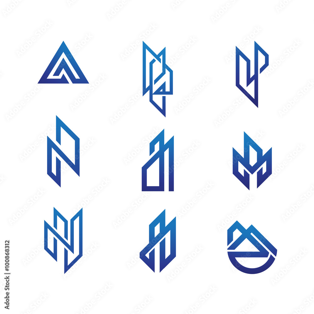 Architectural Set Logo Architectural Set Logo