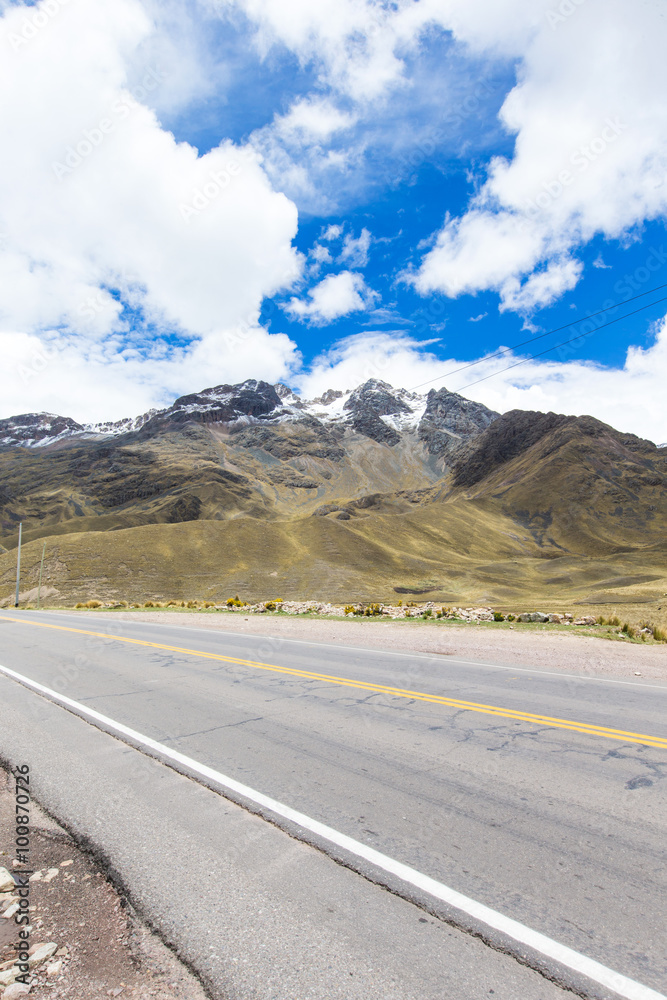 Naklejka premium landscape Peru