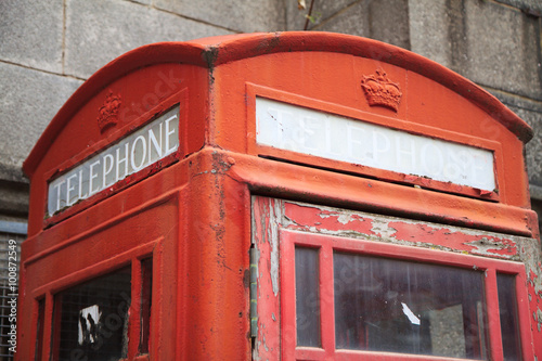 Telephone - Historische englische Telefonzelle
