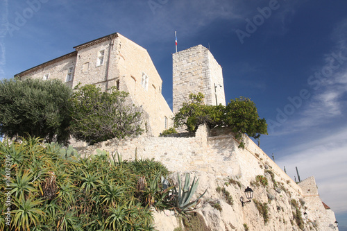 Bild auf Leinwand Antibes, château Grimaldi