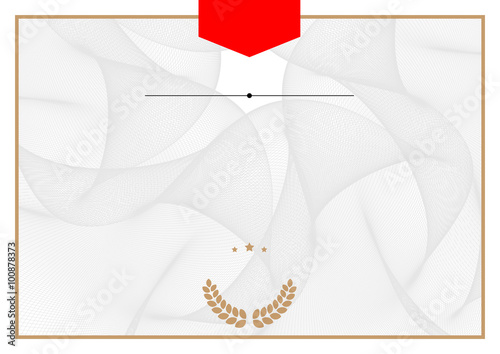 Modern Certificate. Template diplomas, currency. Vector