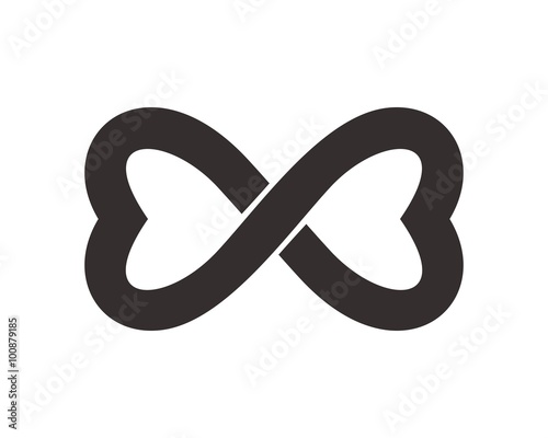 Love infinity icon