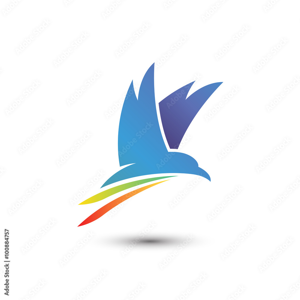 Obraz premium Flying Eagle Logo