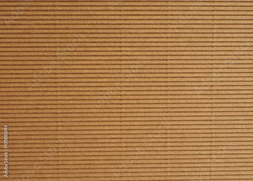 Brown corrugated cardboard background