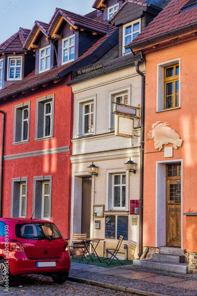 Fototapeta premium Fürstenwalde Schmalstes Haus