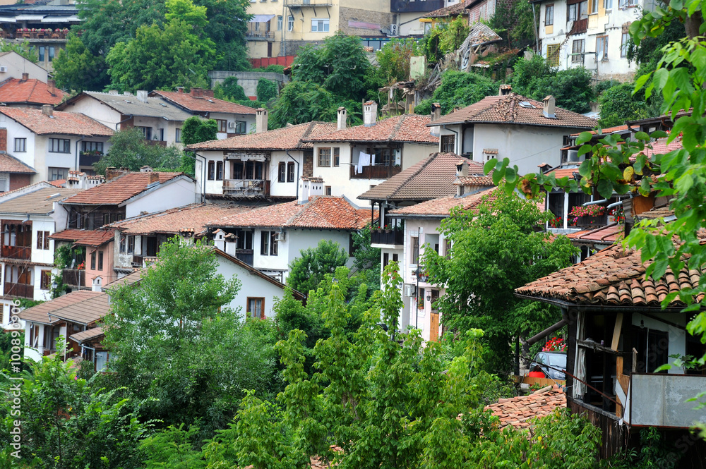 Closeup View of Veliko Tarnovo