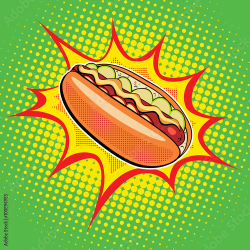 Hot dog fast food