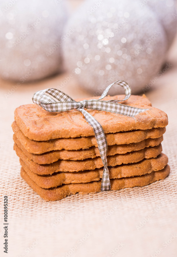 Christmas biscuits, Almond biscuits,