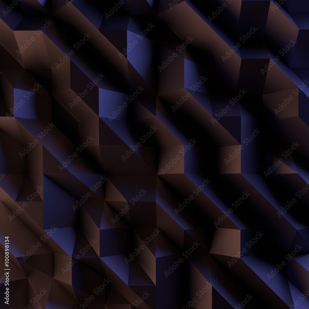3D abstract background