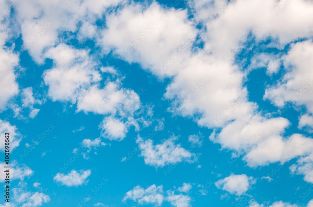 White Clouds and Blue Sky White Clouds and Blue Sky