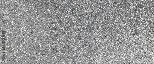 large background gray silver glitter bright shiny sparkling photo