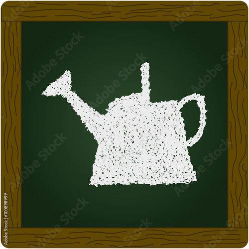 Simple doodle of a watering can