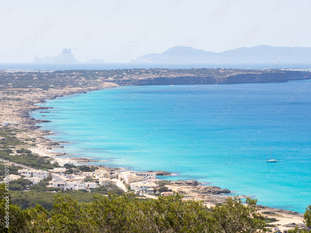 Formentera Coastline View
