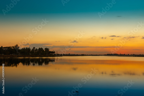 Wallpaper Mural View lagoons evening Torontodigital.ca