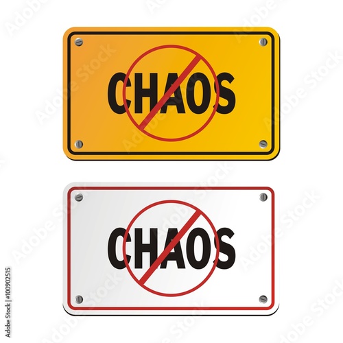 anti chaos signs