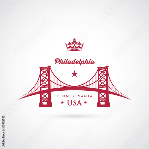 Philadelphia symbol - Benjamin Franklin Bridge