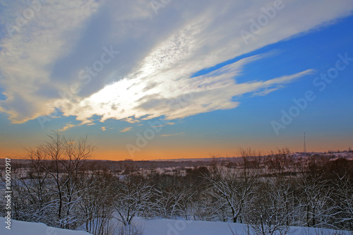 Landscape of central Russia.