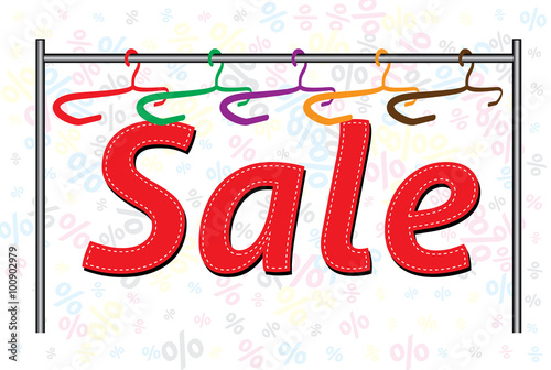 Sale вешалка