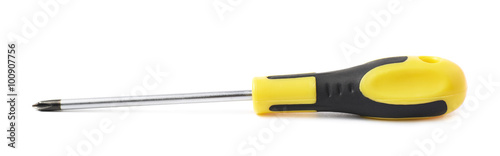 Crosshead screwdriver isolated