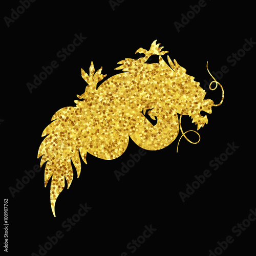 Chinese Gold Dragon